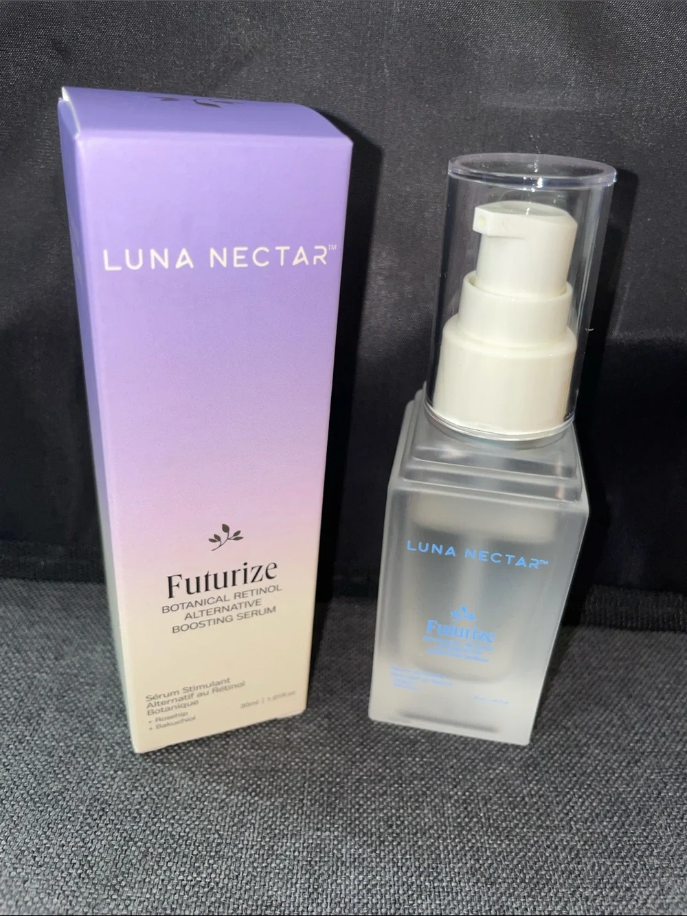 Lunar Nectar Futurize Botanical Retinol Alternative Boosting Serum NWT